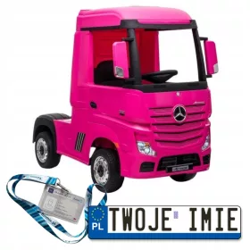    DJEČJI AUTO MERCEDES ACTROS NA AKUMULATORI 4X4 EVA LEATHER LED + DALJINSKI UPRAVLJAČ