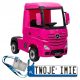  DJEČJI AUTO MERCEDES ACTROS NA AKUMULATORI 4X4 EVA LEATHER LED + DALJINSKI UPRAVLJAČ