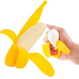 Gniotek antistresni banana