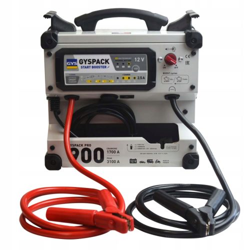 GYSSTART PRO 900 12V 3100A 027084 AUTOMATSKI POKRETAČ

GYSSTART PRO 900 12V 3100A 027084 AUTOMATSKI POKRETAČ je profesionalni samostalni uređaj za pokretanje vozila s integriranom punjačem za sve vozi
