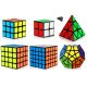 Rubikova Kocka Komplet 2x2 3x3 4x4 5x5 Trokut