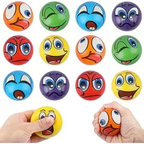   Anti-stres loptice Sensomotoričke Loptice Antistres Squishy Loptice Smajli Stiskači