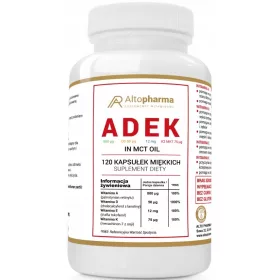   Altopharma ADEK u MCT ulju - 120 kapsula, Visoka bioraspoloživost