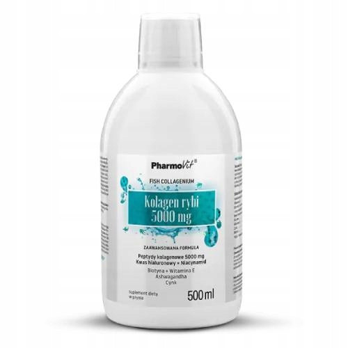 PHARMOVIT Kolagen Rybi za Zglobove i Kosti 5000 mg 500 ml