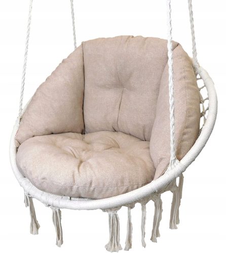  JASTUK ZA LJULJANJU STORK'S NEST BOHO POLAND - bež melange