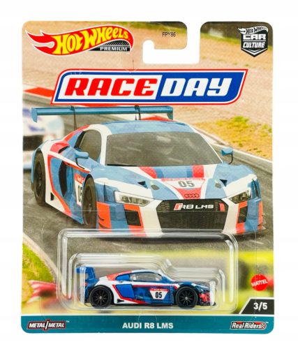 HOT WHEELS 2021 AUDI R8 LMS RACE DAY 3/5 METALNI MODEL
