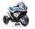 Originalni Motor na Akumulator BMW HP4, Dva Motora | Super Toys JT5008