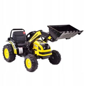    MEGA TRAKTOR SA ŽLIKOM - UTOVARIVAČ. MEKANO SJEDALO, DALJINSKI UPRAVLJAČ, FM/HL389 RADIO