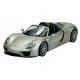 WELLY PORSCHE 918 SPYDER SREBRNA DIECAST MODEL 1:24 SCALE 24055