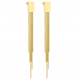  DUGE ZLATNE NAUŠNICE SUPPER MULTI, KIRURŠKI ČELIK