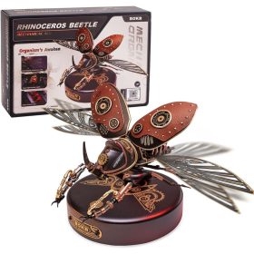   3D Puzzle Električni kukci Model Metalne Zgrade Stolni Set Igračke