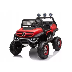 AKUMULATORSKO VOZILO MERCEDES UNIMOG S, CRVENO