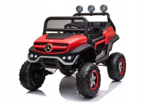 AKUMULATORSKO VOZILO MERCEDES UNIMOG S, CRVENO