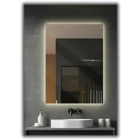    LED OGLEDALO 90x110 SVJETLJENO KUPAONSKO LED VODOOTPORNO LED 120 dioda