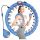 Hula Hoop s kontra oblikovanjem tijela SPXMove 120 cm plavi