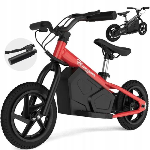 Evercross EV06M Električno Dječje Vozilo 100W 15KM/H 24V 10KM Evercross EV06M je električni bicikl namijenjen djeci u dobi od 3 do 6 godina, sa snažnim 24V, 100