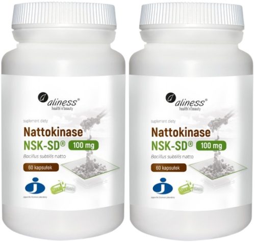 Nattokinase NSK-SD 100 mg, 2 x 60 Kapsule - Enzim Srca
