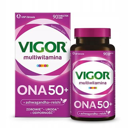 Vigor MultiVitamin ONA 50+ za Žene, 90 Tableta