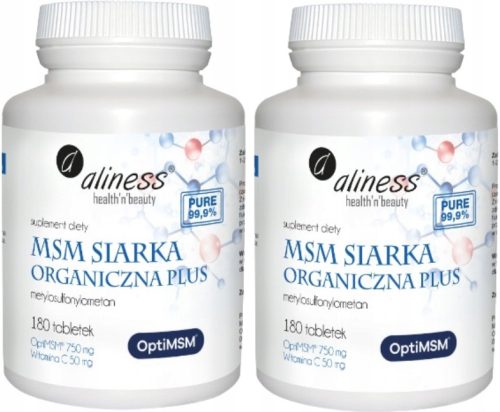 MSM Plus OptiMSM® - Organska Sumporna Suplementacija, 360 tableta