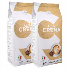    CAFFE CREMA CAPPUCCINO kava u zrnu 1kg x2 svježe pržene kave COFFIX