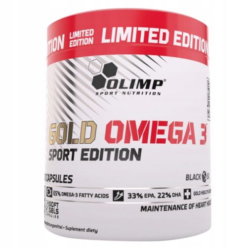 Olimp Gold Omega 3 Sport Edition Limited - Esencijalne Omega-3 Kapsule
