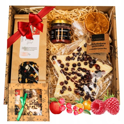  BOŽIĆNI SVETI ČAJ GIFT BOX SET Bijela čokolada s medom