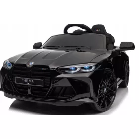    AUTO NA AKUMULATOR BMW M4 12V 14AH, 2X45W, MEKE EVA FELGE, CRNA BOJA