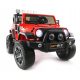  JEEP V12 4X4 2024: DVOSJEDISTA, KOZA, 180W, LED, MP3, OVJES CRVENI