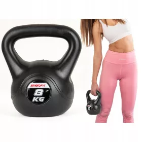  Bućica COMPOSITE KETTLEBELL 8 KG WEIGHT KETTLE ENERO FIT