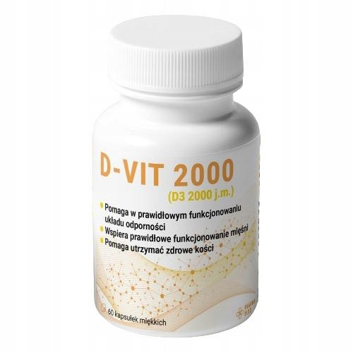 D-VIT 2000 IU Vitamin D3 Kapsule