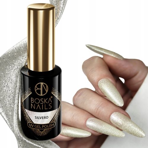 Boska Nails Silvero Holografski Lak za Nokte 6ml