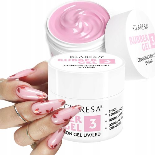 Clairesa GUMENO GEL građevinski gel za nokte 90g