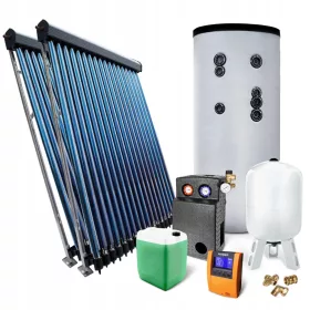    Vakuumski solarni kolektor, set 2 x HP 30 sa spremnikom 400l