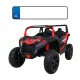  Jaka trkaća kolica za ATV za 2 djece, crvena + motor bez četkica + pumpa
