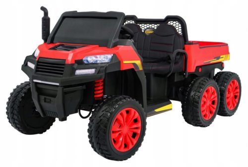 Auto Farmer Kamion za 2 djece Crveni + 4x4 pogon + Daljinski + Kiper + Audi