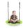 Vrtna ljuljačka za djecu bocianie gnijezdo 100cm ECOTOYS zelena
