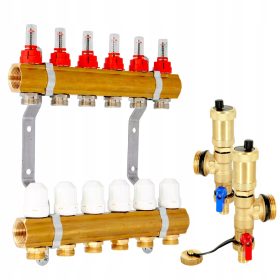   PODNO GRIJANJE RAZDJELNIK 6 KRUGA sa automatskim odzračnikom