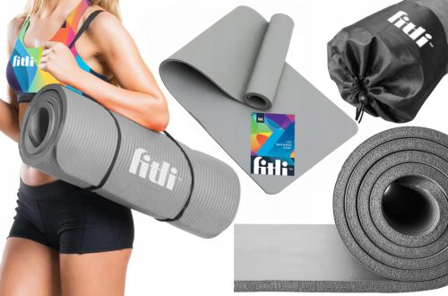  Fitli prostirka za vježbanje 183 cm x 61 cm siva