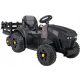  ELEKTRIČNI TRAKTOR SA PRIKOLICOM 12V 2x45W CRNI DALJINSKI UPRAVLJAČ