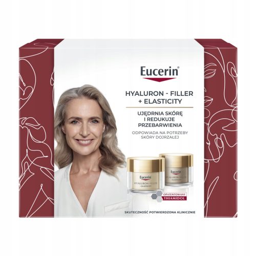 Eucerin Hyaluron-Filler + Elasticity: Set Dnevnog i Noćnog Krema
