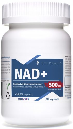 NAD+ Uthever® - Kapsule visoke čistoće za podršku zdravlju i vitalnosti