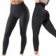  2253 PUSH UP oblikovane sportske tajice visokog struka s naborima L