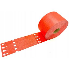    TYVEK etikete s petljom za otkidanje - 2,5 x 25 cm | 1500 kom - crvene