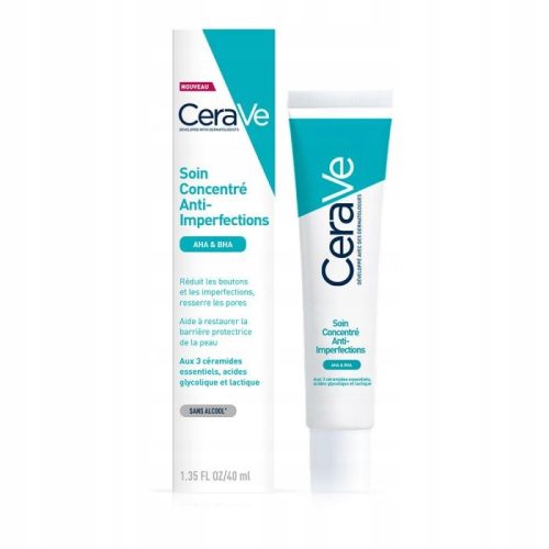 CeraVe Gel za Lice s AHA i BHA Kiselinama protiv Neskvrn, 40ml