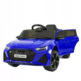    Automobil na baterije Audi RS-6 4x4 EVA kožni CAR-M-12-BLUE