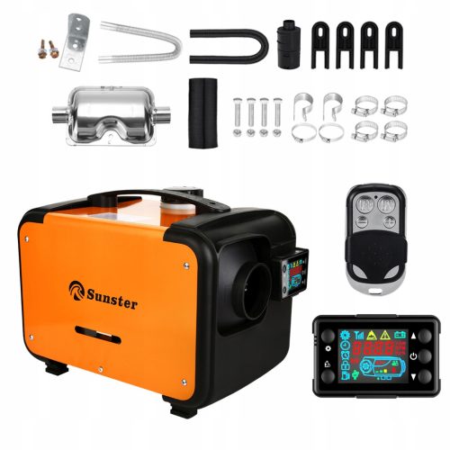 Parking grijač Sunster 12V 24V 8KW Webasto LCD uljni puhač