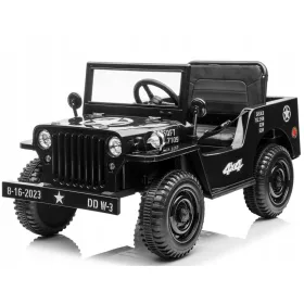   Vojni auto sa baterijom Willys + daljinskim upravljačem PA0263