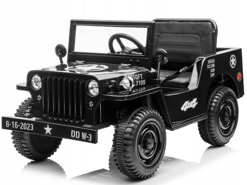 Vojni auto sa baterijom Willys + daljinskim upravljačem PA0263