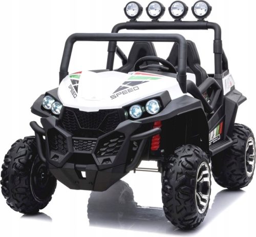 TERENSKI JEEP ZA DJECU S 2 SJEDALA - BIJELI