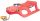 Sanjke ZIGI ZET CAR SMILE, 91,3x29,1x44,9, nosivost 50kg, crvene